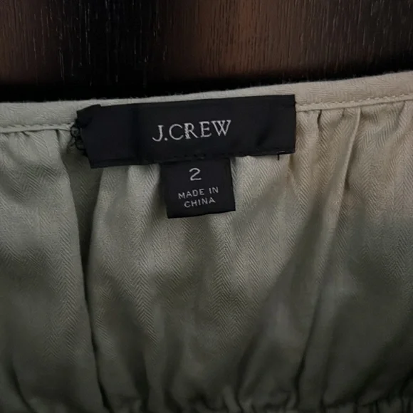 JCrew Mint corset blouse - Picture 3 of 4